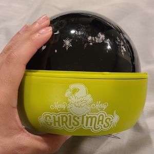 Christmas Grinch light show projection